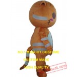 Brown Cat Mascot Costume