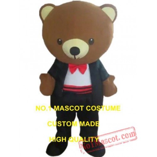 Brown Bear Mascot Costume