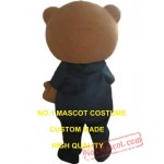 Brown Bear Mascot Costume