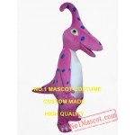 Pink Dino Dinosaur Mascot Costume