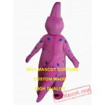 Pink Dino Dinosaur Mascot Costume