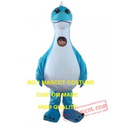 Blue Dragon Mascot Costume