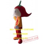 Chili Boy Mascot Costume