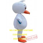 White Stork Mascot Costume