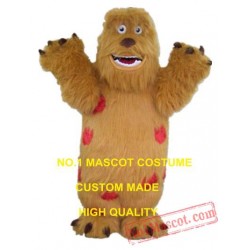 Plush Bear Mascot Costume