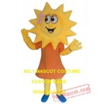 Yellow Sunflower Mascot Costume