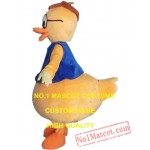 Yellow Duck Mascot Costume