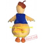 Yellow Duck Mascot Costume