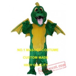 Green Dragon Mascot Costume