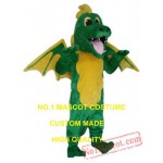 Green Dragon Mascot Costume