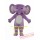 Purple Elephant Baby Mascot Costume
