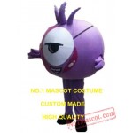 Purple Onion Mascot Costume