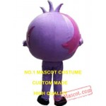 Purple Onion Mascot Costume