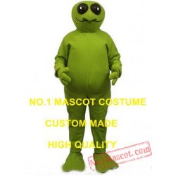 Green Alien Mascot Costume