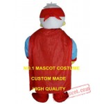 Super Duck Mascot Costume