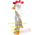 White Chicken Mascot Costume