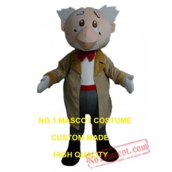 Doctor Scientist Mascot Costume