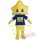 Yellow Star Mascot Costume