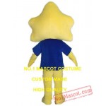 Yellow Star Mascot Costume