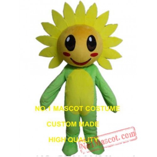 Sunflower Mascot Costume