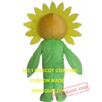 Sunflower Mascot Costume