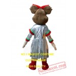 New Christmas Bear Mascot Costume