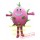 Pink Pitaya Mascot Costume