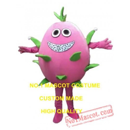 Pink Pitaya Mascot Costume