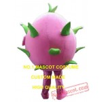 Pink Pitaya Mascot Costume