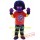 Purple Orangutan Mascot Costume