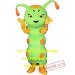 Green Caterpillar Mascot Costume