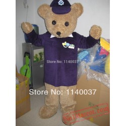 Bear Ted Mascot Costume