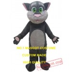 Grey Cat Mascot Costume