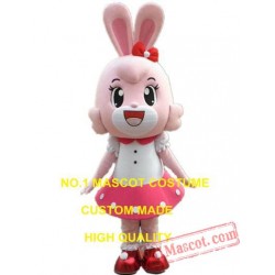 Cute Rabbit Mascot Costume