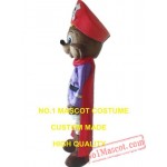 Squirrel Pirate Mascot Costume