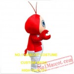 Red Lobster Mascot Costume