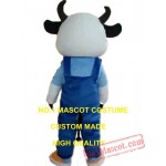 Milk Cow Mascot Costume