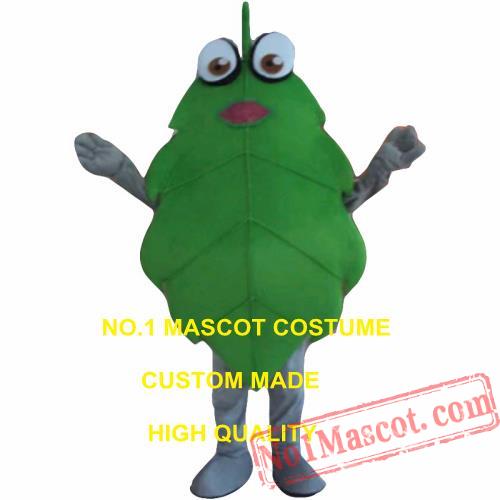 Tree Leaf Mascot Costume