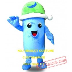 Blue Pill Mascot Costume