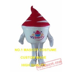 Cup Icecream Mascot Costume