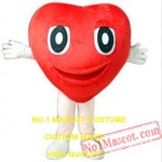 Red Heart Mascot Costume