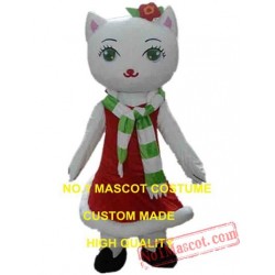 Cute Cat Mascot Costume