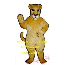 Realistic Lioness Mascot Costume