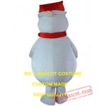 Snowman Mascot Costume