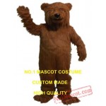 Grizzy Bear Mascot Costume