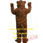 Grizzy Bear Mascot Costume