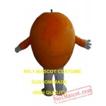 Orange Mascot Costume