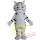 White Cat Mascot Costume