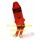 Red Tip Crayola Mascot Costume