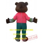 Cartoon Bear Mascot Costume